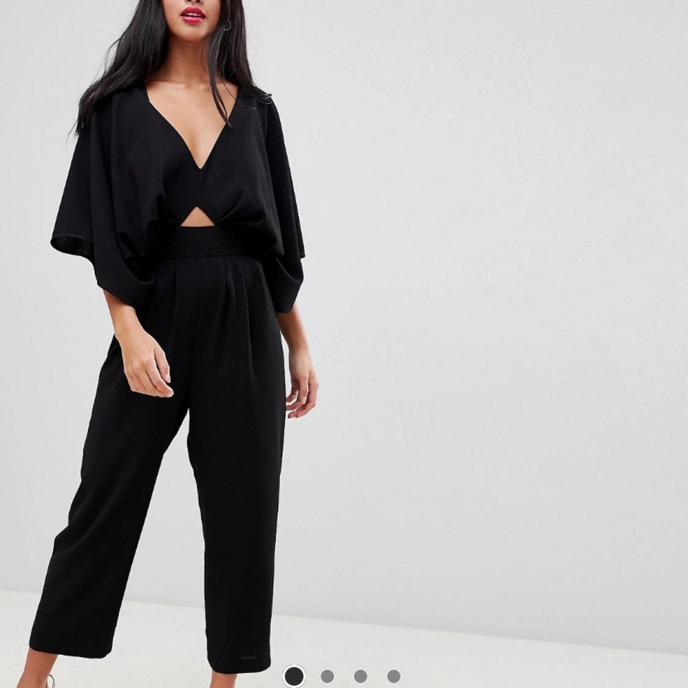 ASOS petite jumpsuit with kimono sleeves